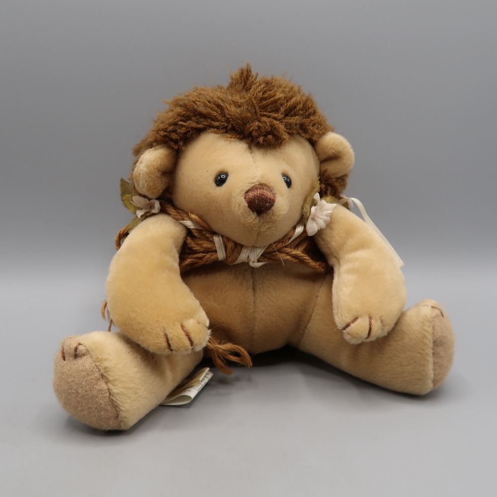 Midwest Importers Vintage My Secret Garden Plush Brambles Hedgehog 6" Stuffed